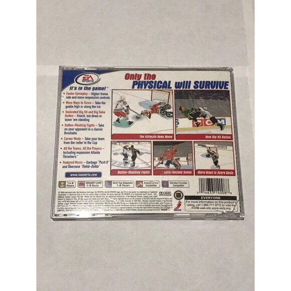 PS1: NHL 2000, PlayStation 1 - Picture 2 of 6